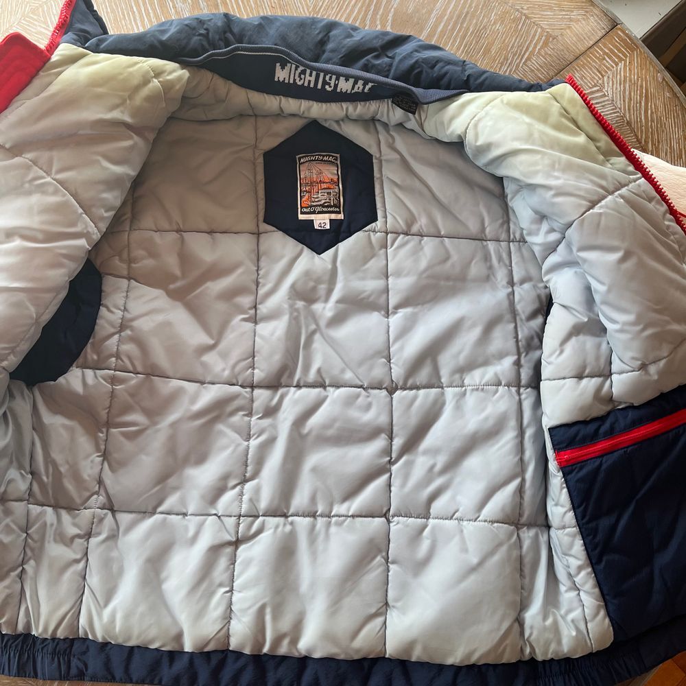Vintage Mighty Mac Winter Ski Bomber‎ Jacket Men's size Large/XL (42) - Picture 4 of 14